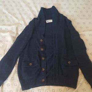 Blue Buttoned Cotton Shirt